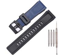 Resin Watch Band Compatible with Casio PRG-600 PRW6600 PRG-650Y Men's Rubber Sport Waterproof Strap Replacement For Pro Trek GA2000 Bracelet Watch Accessories