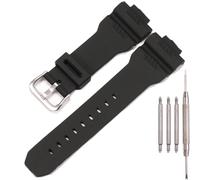 Resin Watch Strap Compatible with Casio G Shock GW-7900 G-7900 Watchband Men's Sport Waterproof Black Rubber Replacement Bracelet