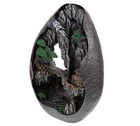 Resin Waterfall Incense Burner Censer for Serene Tabletop Decor