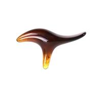 Resin Wax Triangle Foot Massage Scarping Tool Feet Relaxing Shiatsu Foot Care Health Care Massagers Comfortable,Convenient(Brown)