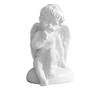 Resin White Angel Statue Desktop Decor Collection Window Props Christmas sitting
