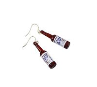 Resin Wine Bottle Dangle Earrings For Women Europe And America Cool Interesting Earrings Simulation Jewelry Gift Fashion professionals