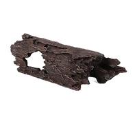 Resin Wood Aquarium Decorations Reptile Hollow Tree Trunk Cavern Bark Bend Lizard Tortoise Spider Hideout Cave Safe Resin Material
