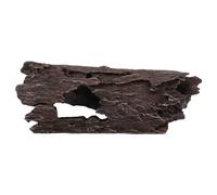 Resin Wood Aquarium Decorations, Resin Wood Aquarium Decorations Reptile Hollow Tree Trunk Cavern Bark Bend for Reptile Caves or Aquariums Aquatic Life Using, Reptile