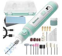 Resiners Cordless Rotary Tool Kit, Resin Drill & Polishing Kit, 8-Speed Adjustable, Type-C Charging, 52pcs Electric Jewelry Making Kit for Drilling, Polishing, Sanding, Grinding DIY Crafts