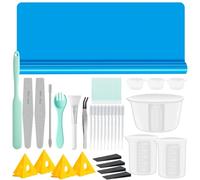 Resiners x Steve McDonald Resin Tool Kit, 57PCS Tools for Epoxy Resin DIY