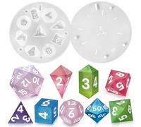RESINWORLD 9 Piece Dice Mold for Resin Casting