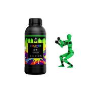 RESIONE CL-TH Colour 3D Printer Resin, 10 Vibrant Colours, Tough abs Like Resin for Action Figures & Mecha Parts - 1000g (Forest Green)