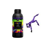 RESIONE CL-TH Colour 3D Printer Resin, 10 Vibrant Colours, Tough abs Like Resin for Action Figures & Mecha Parts - 1000g (Purple)