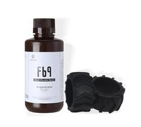 RESIONE F69 Flexible 3D Printer Resin, 405nm UV-Curing DLP LCD MSLA Resin Rubber Like TPU Like Photopolymer Resin for LCD Printing (Black 1000g)