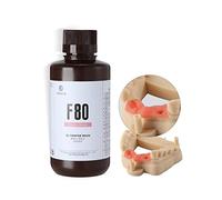 RESIONE F80 Pink 3D Printer Resin - High Elongation at Break High Resilience - Flexible Elastic Resin for Dental Model Prototyping (Gum Color, 500g)