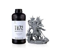 RESIONE Flexible-Tough 3d Printer Resin - TH72 3D Liquid Resin with Long-lasting Toughness and Impact Resistant - Low Water Absorption Resin for Figurine (TH72 Medium Gray-1kg)