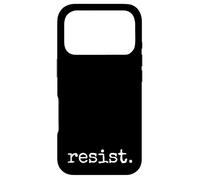 resist. Against Oppression, Hate & Injustice Case for iPhone 17 Pro