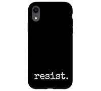 resist. Against Oppression, Hate & Injustice Case for iPhone XR