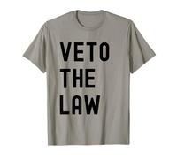 Resist Authority Veto The Law Protest Movement Men Women T-Shirt