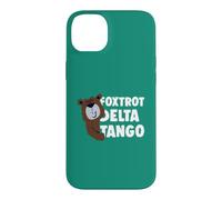 Resist Bear With Words Foxtrot Delta Tango Save Our Parks Case for iPhone 14 Plus