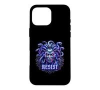 Resist Cyberpunk Medusa AI Hacker Rebel Future Case for iPhone 16 Pro Max