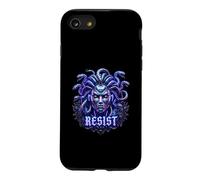 Resist Cyberpunk Medusa AI Hacker Rebel Future Case for iPhone SE (2020) / 7/8