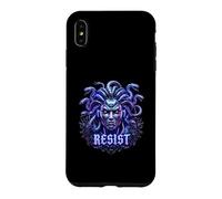 Resist Cyberpunk Medusa AI Hacker Rebel Future Case for iPhone XS Max