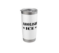 Resist Deportation Support Immigrants & Refugees Abolish ICE Stainless Steel Insulated Tumbler
