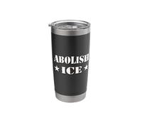 Resist Deportation Support Immigrants & Refugees Abolish ICE Stainless Steel Insulated Tumbler