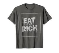 Resist EAT The Rich Socialist Anti Capitalism Tax Freedom T-Shirt