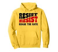 Resist Erase Hate Stop the Hate Protest Fight Racism Eracism Pullover Hoodie
