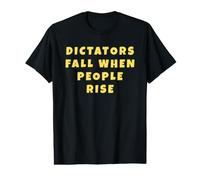Resist Fascism Anti-Republican Protest Liberal Leftist Value Graphic T-Shirt