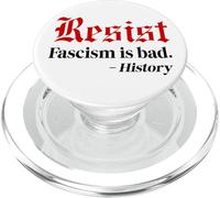 Resist Fascism is Bad No Kings America Protest Anti-Fascism PopSockets PopGrip for MagSafe