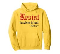 Resist Fascism is Bad No Kings America Protest Anti-Fascism Pullover Hoodie