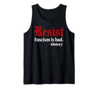 Resist Fascism is Bad No Kings America Protest Anti-Fascism Tank Top