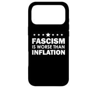 Resist Fascism is Worse Than Inflation Anti-Fascism No Kings Case for iPhone 17 Pro Max