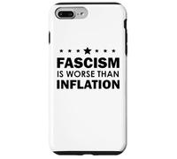 Resist Fascism is Worse Than Inflation No Kings Anti-Fascism Case for iPhone 7 Plus/8 Plus
