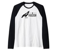 Resist Fascism Sign F Caw F Oligarchy No Kings Pro Democracy Raglan Baseball Tee