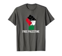 Resist Fist Palestinian Flag - Free Palestine T-Shirt