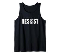 Resist Fist Protest Activism Civil Rights Power Human Right Tank Top