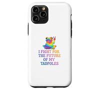 Resist for the Tadpoles Colorful Frog Comes in Peace Case for iPhone 11 Pro