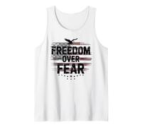 Resist Freedom Over Fear Equality Challenge Supporter Tank Top