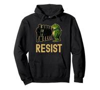 Resist Frog Pullover Hoodie