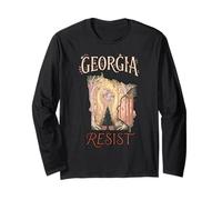 Resist Georgia Political Protest Long Sleeve T-Shirt