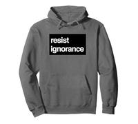 Resist Ignorance Protest - Knowledge over Noise Pullover Hoodie
