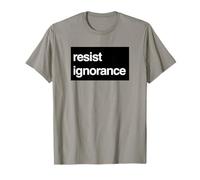 Resist Ignorance Protest - Knowledge Over Noise T-Shirt