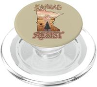 Resist Kansas Political Protest PopSockets PopGrip for MagSafe