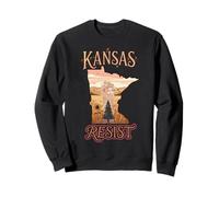 Resist Kansas Political Protest Sweatshirt