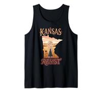 Resist Kansas Political Protest Tank Top