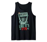 Resist Like It's 1776 Patriotic Statement Tank Top