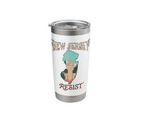 Resist New Jersey Political Protest Stainless Steel Insulated Tumbler