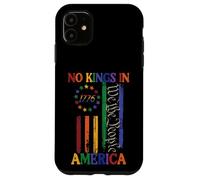 Resist No Kings America 1776 US Flag Rainbow Women Men Kids Case for iPhone 11