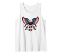 Resist NO Kings in America Eagle Activism Organize Team Tank Top