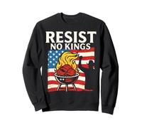Resist No Kings Shirt Protest 4th of July Independence Day Sweatshirt
